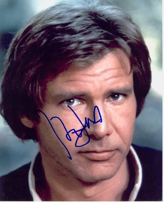 Harrison Ford autograph