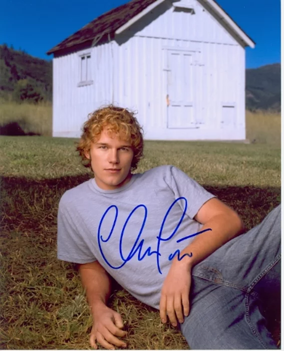 Chris Pratt autograph