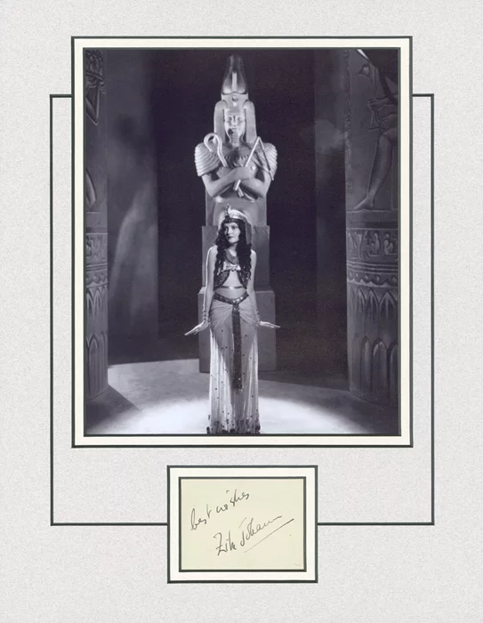 Zita Johann autograph