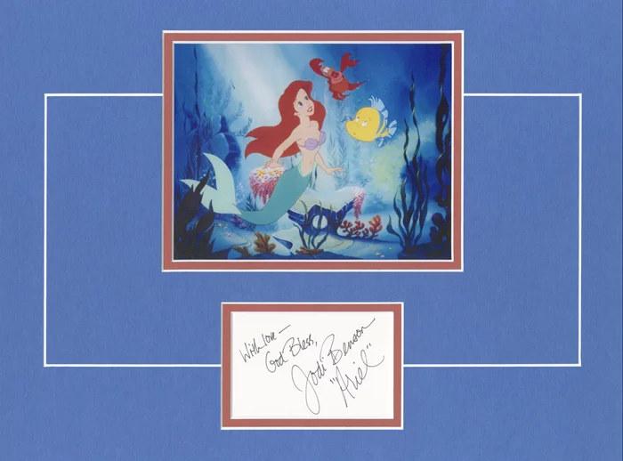 The Little Mermaid autograph