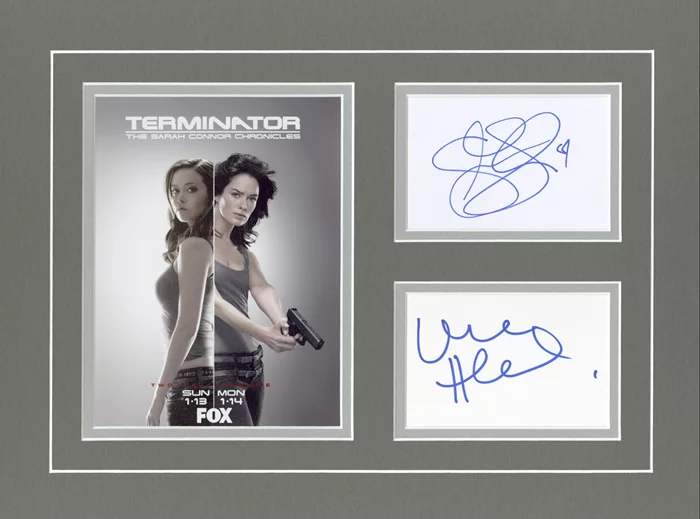 Terminator: The Sarah Connor Chronicles autograph