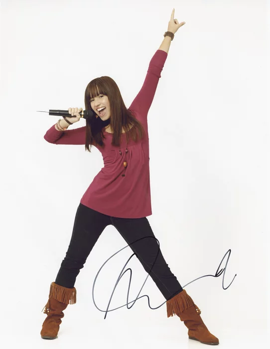 Demi Lovato autograph