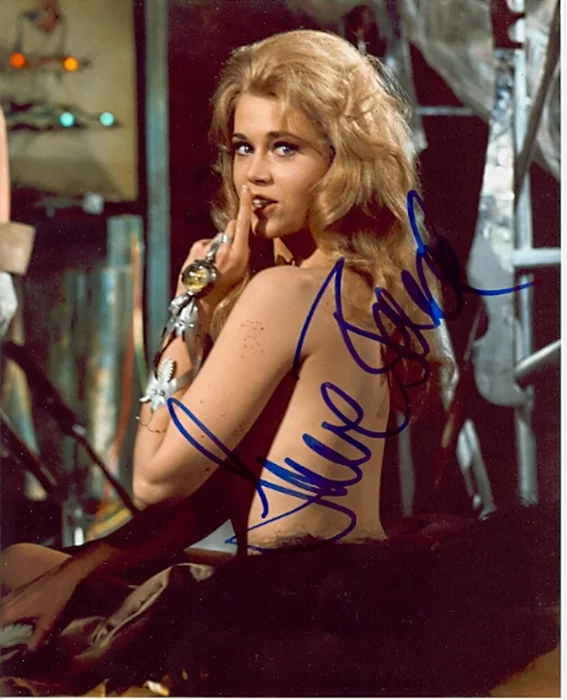 Jane Fonda autograph