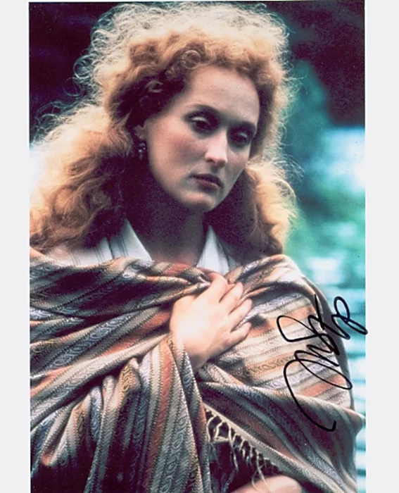 Meryl Streep autograph