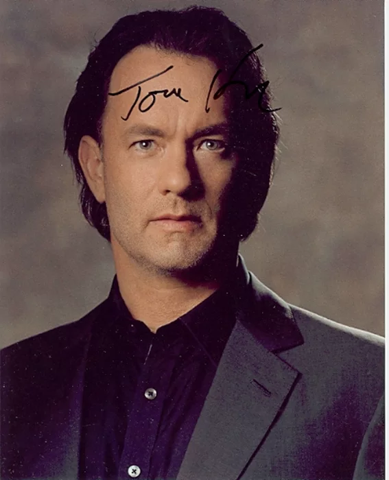 Tom Hanks autograph