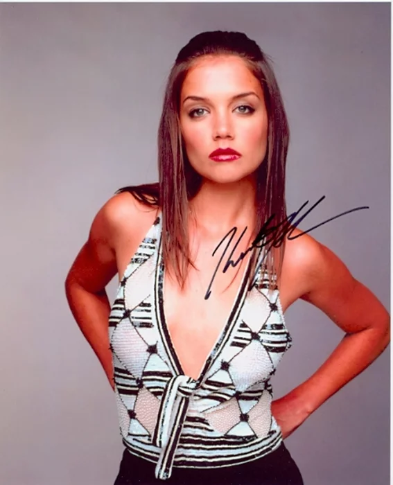 Katie Holmes autograph