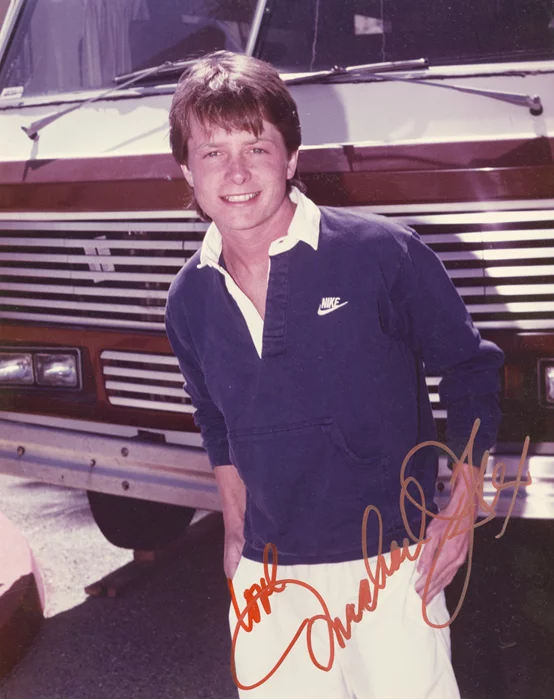 Michael J. Fox autograph