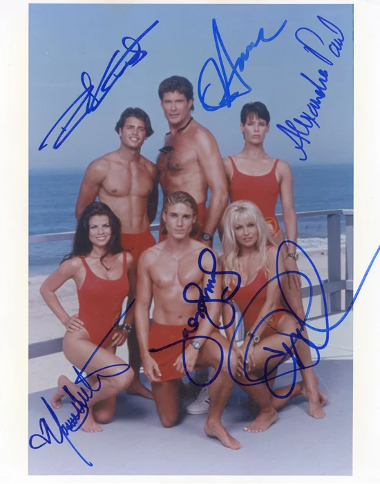 Baywatch autograph
