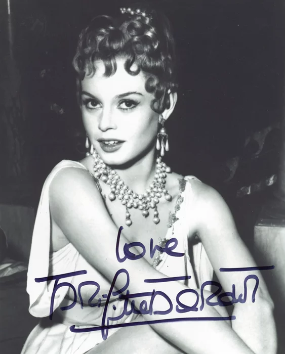 Brigitte Bardot autograph