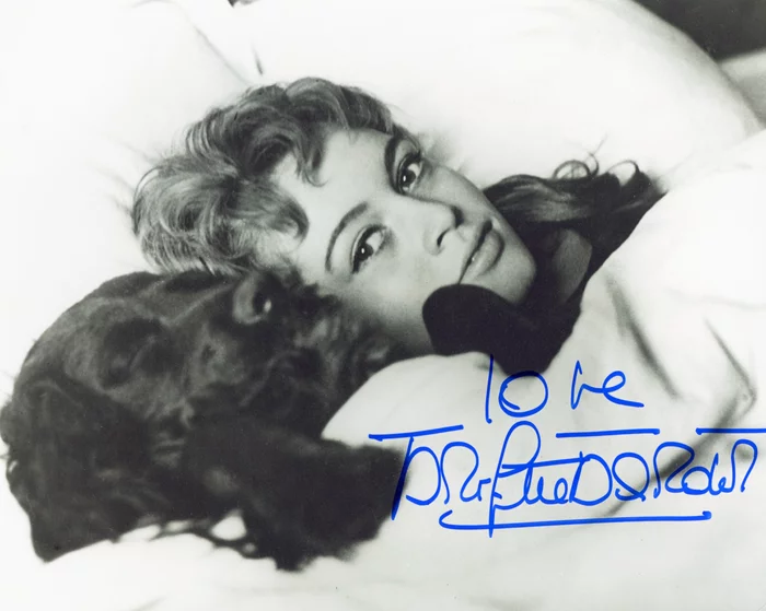Brigitte Bardot autograph