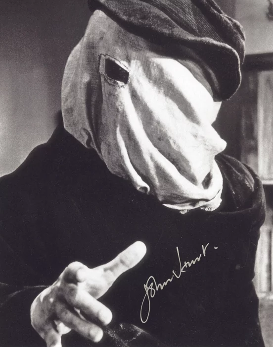 John Hurt autograph