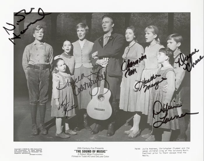 The Sound of Music autograph