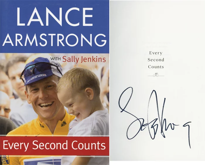 Lance Armstrong autograph