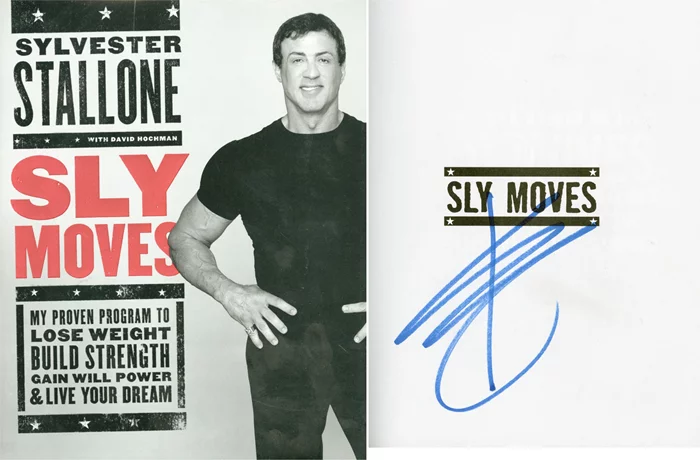 Sylvester Stallone autograph