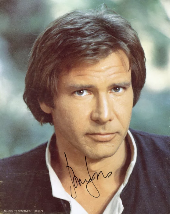 Harrison Ford autograph