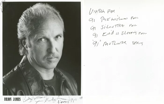 Brion James autograph