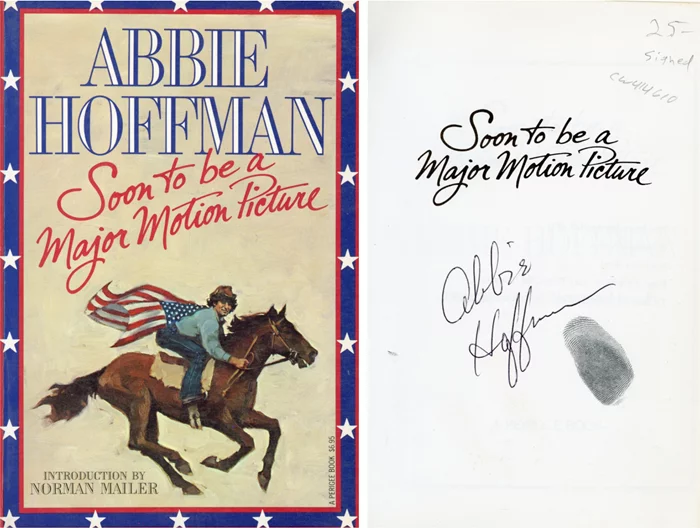 Abbie Hoffman autograph