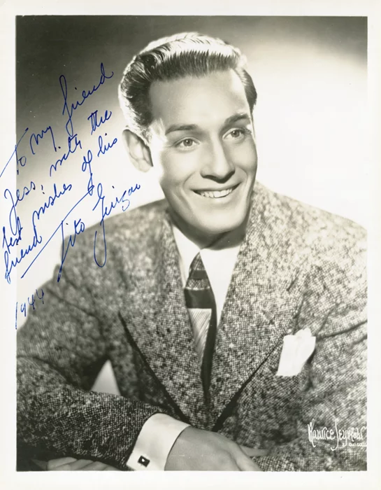 Tito Guizar autograph