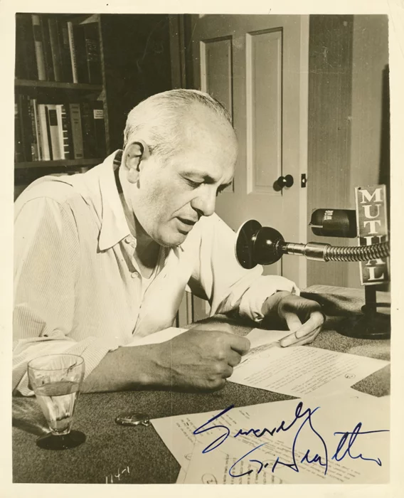 Gabriel Heatter autograph