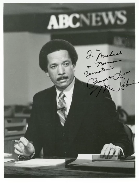 Max Robinson autograph