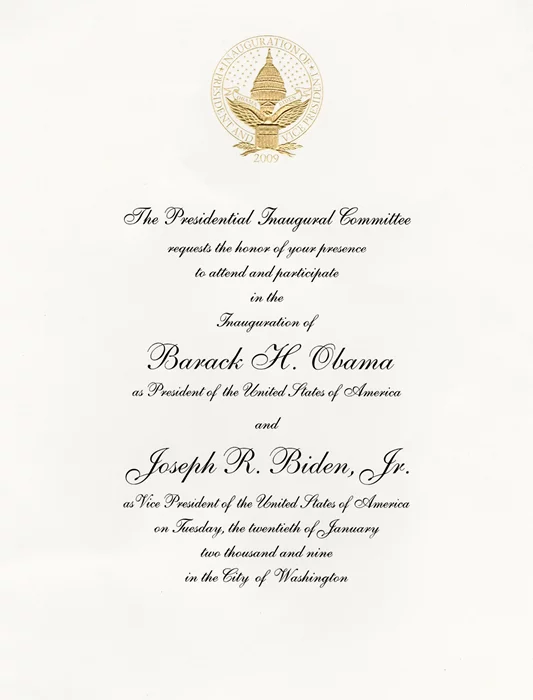 Barack Obama autograph