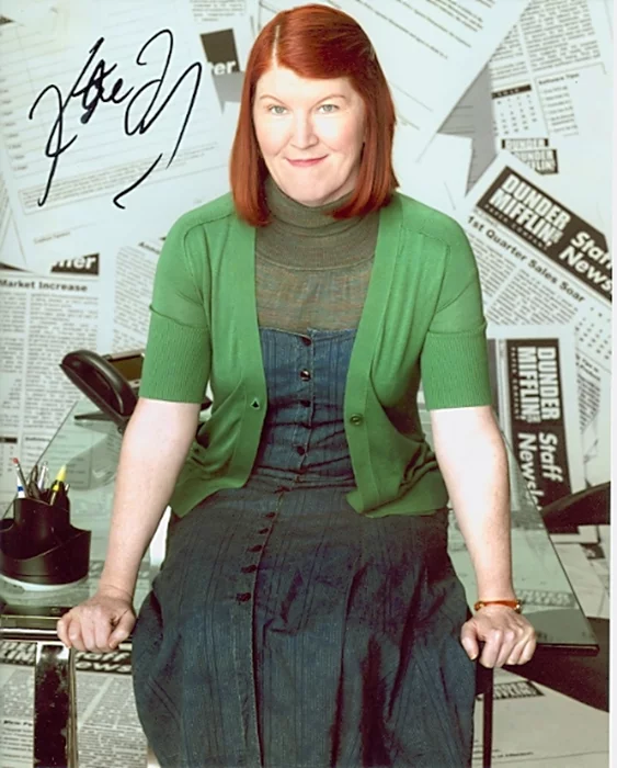 Kate Flannery autograph