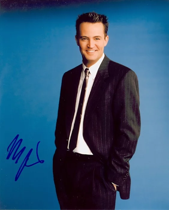 Matthew Perry autograph