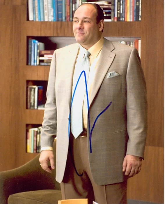 James Gandolfini autograph