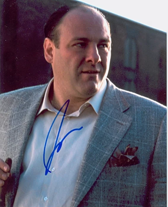James Gandolfini autograph