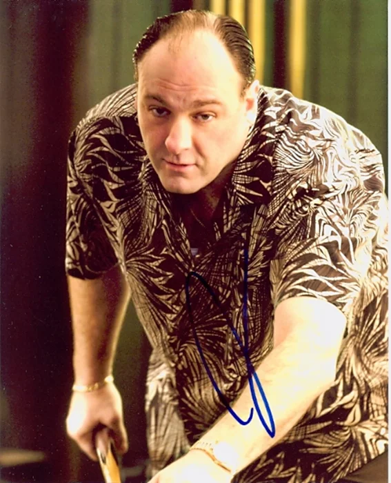 James Gandolfini autograph