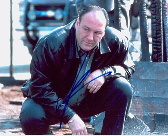 James Gandolfini autograph