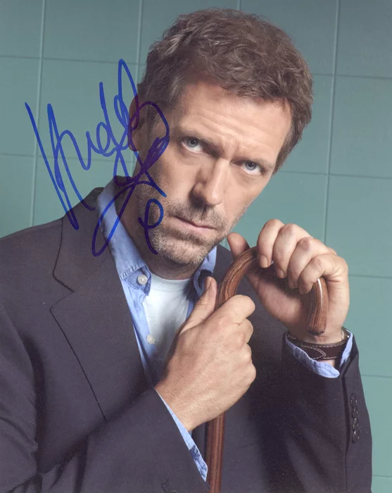 Hugh Laurie autograph