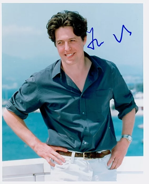 Hugh Grant autograph