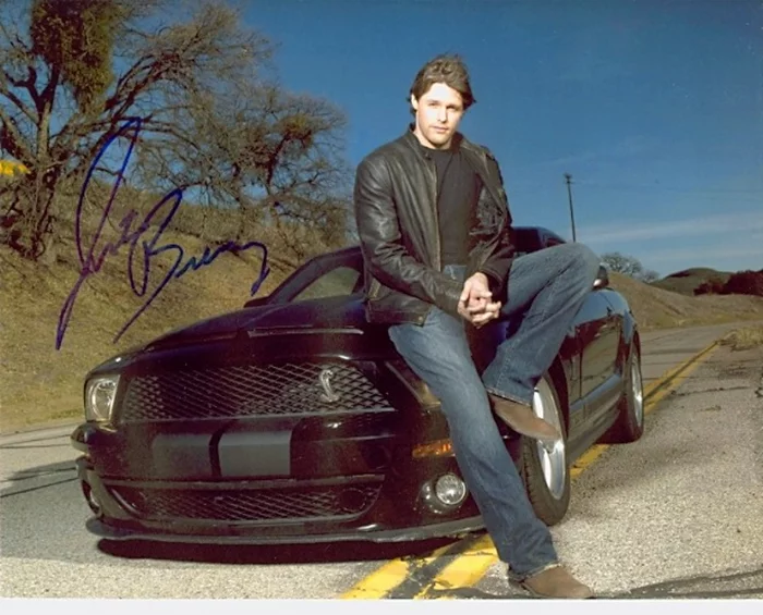 Justin Bruening autograph