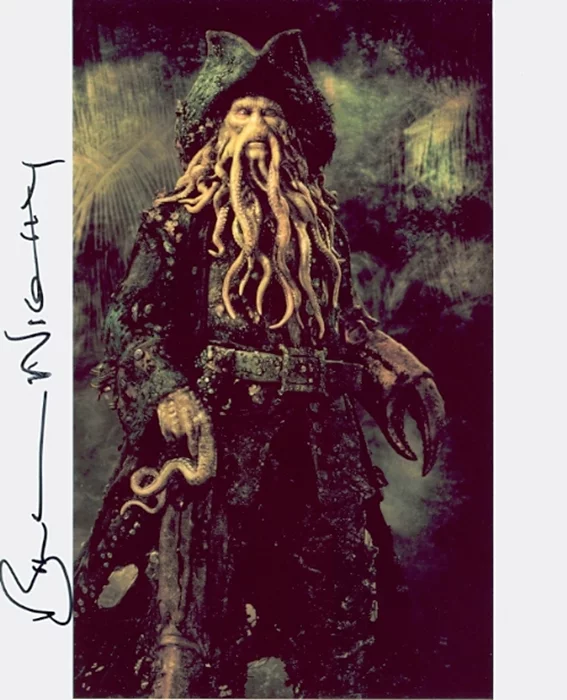 Bill Nighy autograph