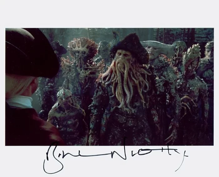 Bill Nighy autograph