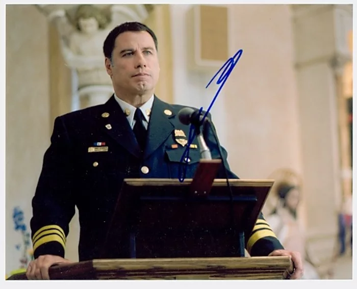 John Travolta autograph