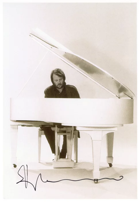 Benny Andersson autograph