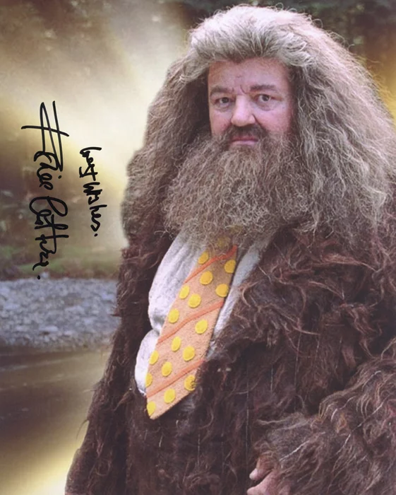 Robbie Coltrane autograph