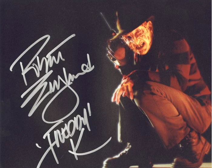 Robert Englund autograph