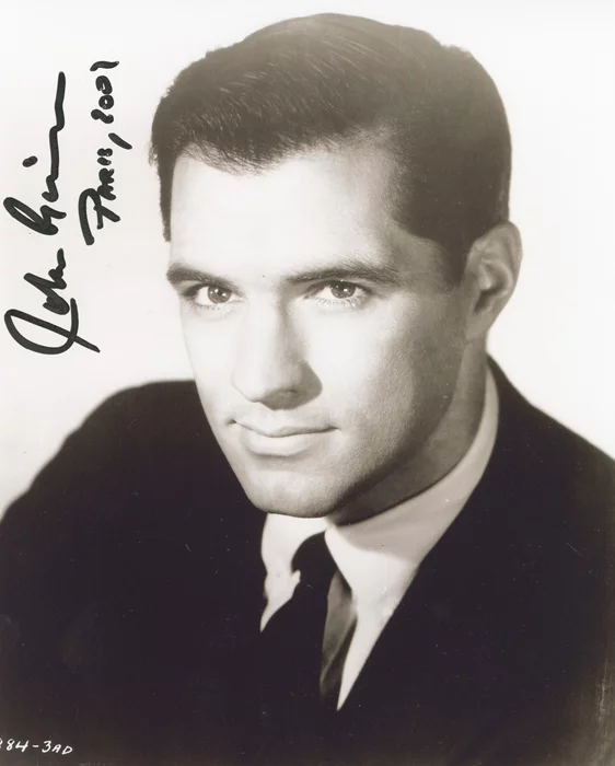 John Gavin autograph
