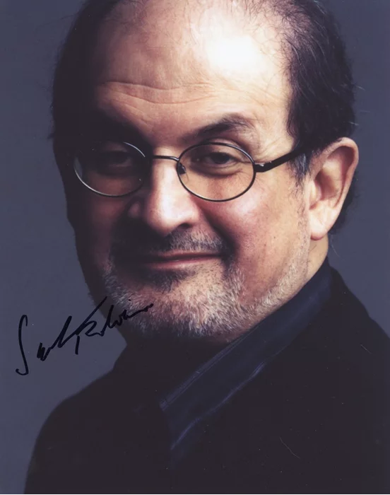 Salman Rushdie autograph
