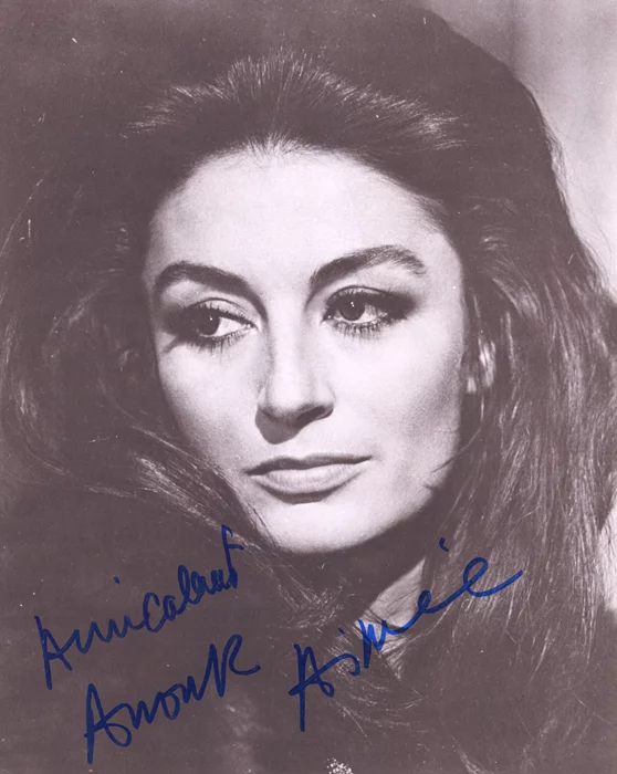 Anouk Aimee autograph