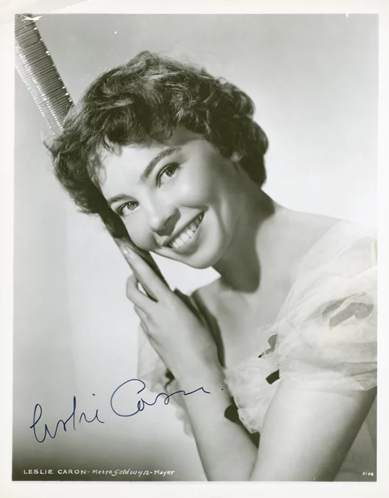 Leslie Caron autograph