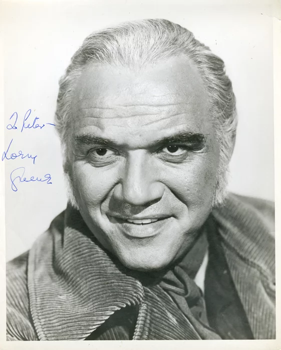 Lorne Greene autograph