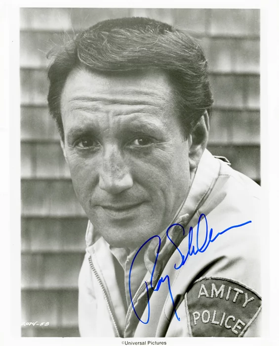 Roy Scheider autograph