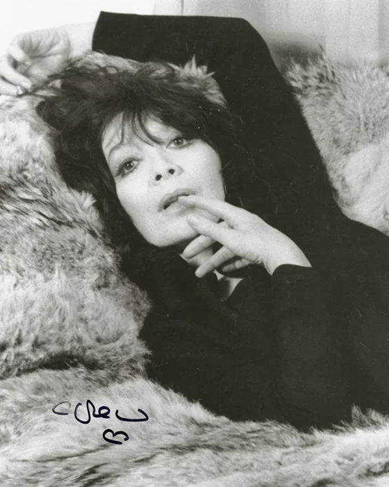 Juliette Greco autograph