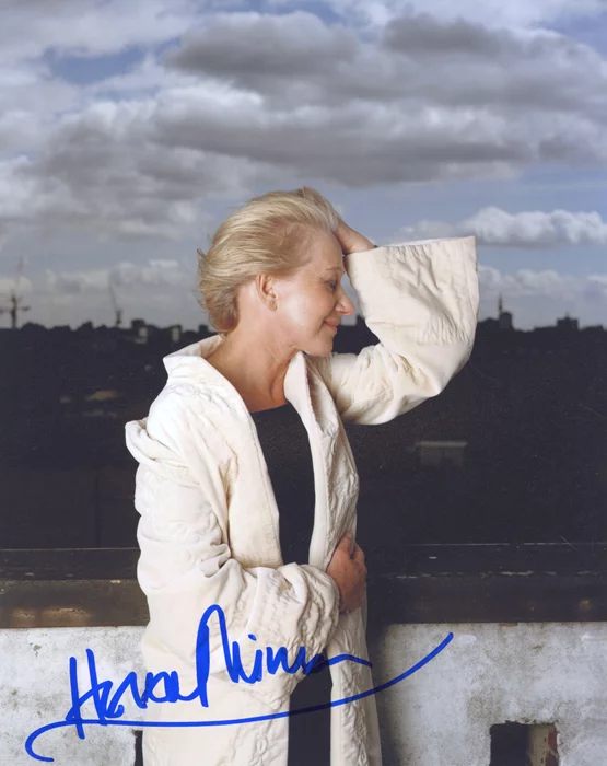 Helen Mirren autograph