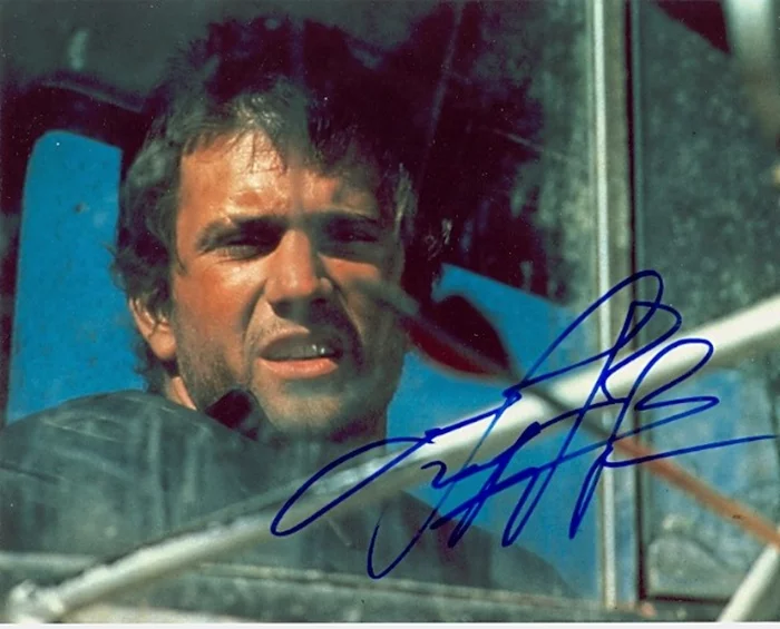 Mel Gibson autograph