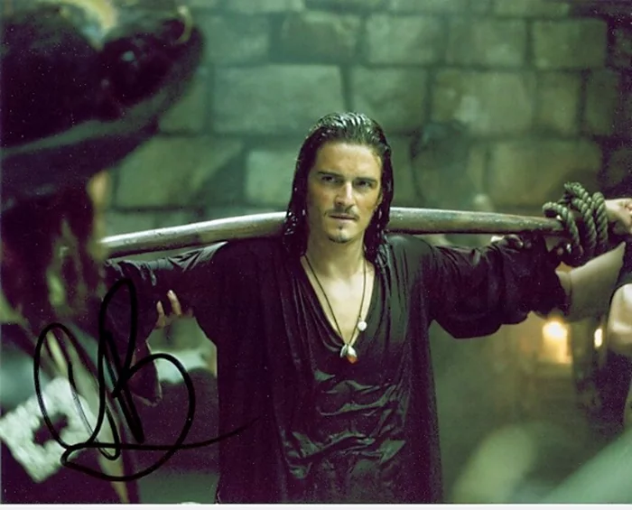 Orlando Bloom autograph